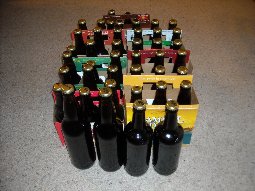 Beer bottles
